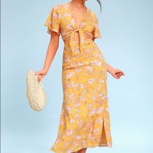 Amuse Society Bohemian Rhapsody Maxi Dress
